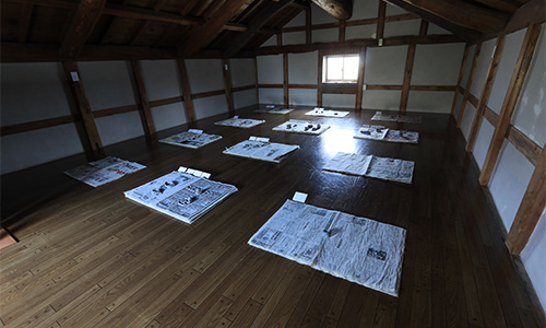 明日と泳ぐ ことばのまわり〜10年目を歩く〜 刊行記念展（静岡）